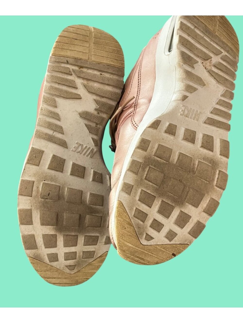Nike Air Max Thea Premium Metallic Bronze Sneakers - Picture 8 of 8